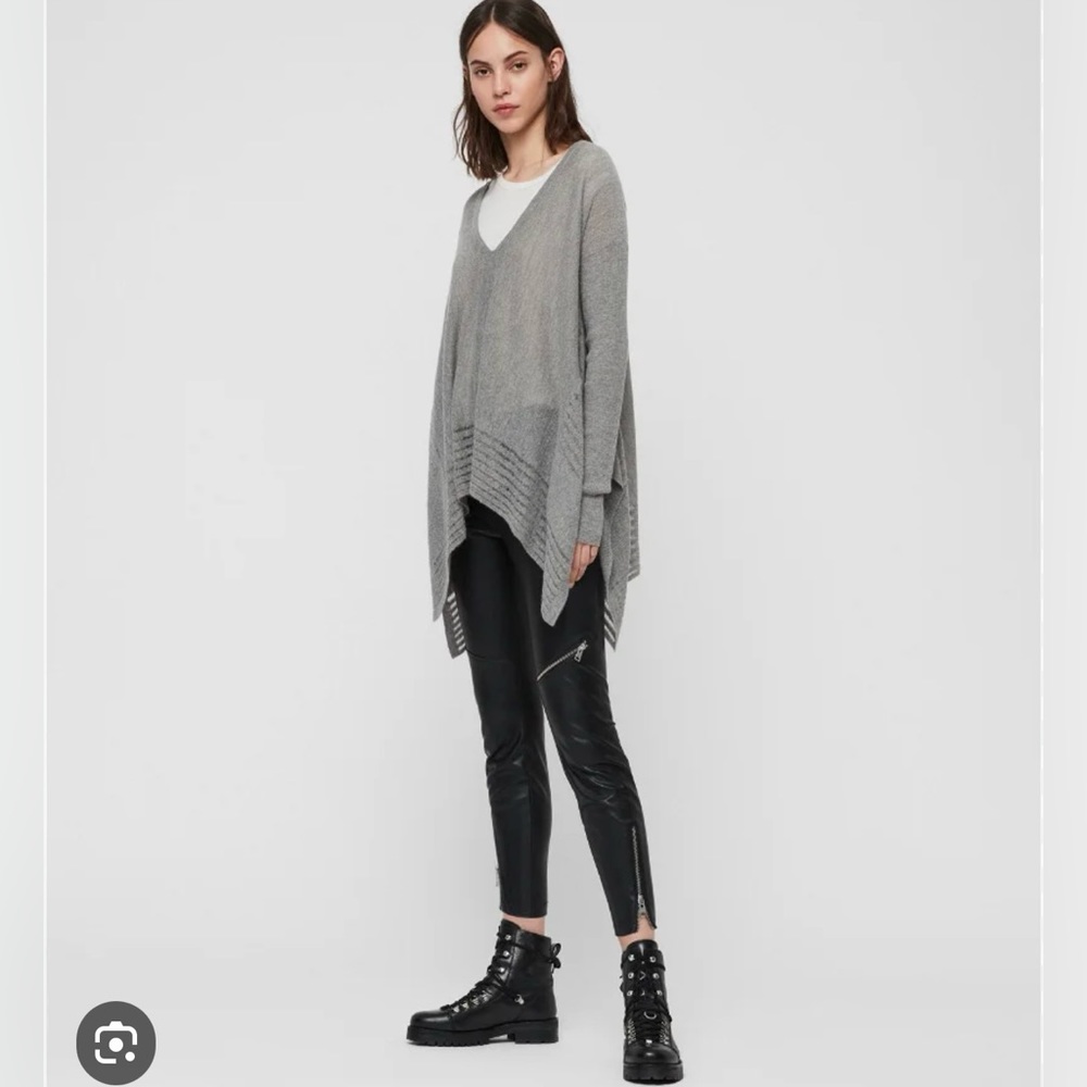 NWT Mara V-Neck Allsaints Hush Pink M